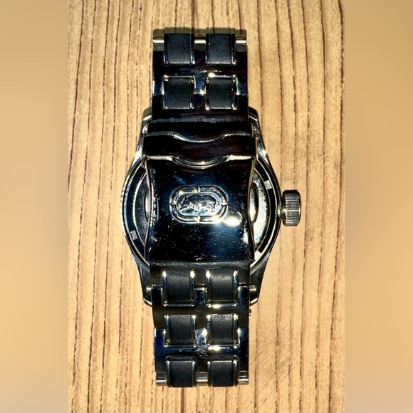 Mark Ecko Designer Watch Silver-Tone No.00-829-1972 Fresh To Depths 50M - Picture 2 of 5